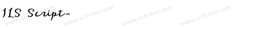 ILS Script字体转换